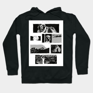 Alien montage Hoodie